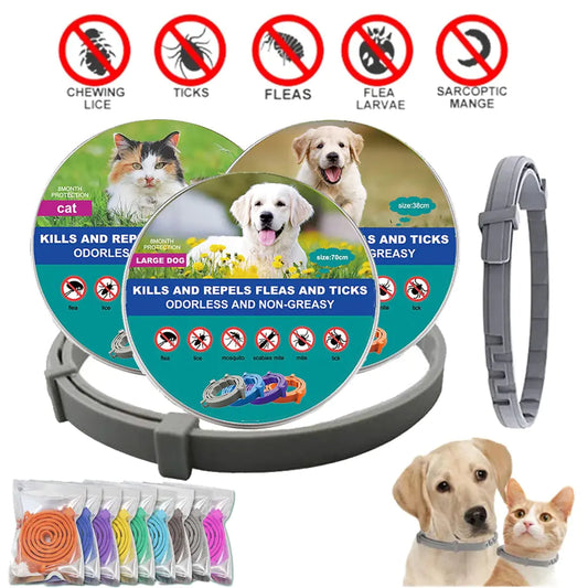 Anti-parasitic Adjustable Pet Collar