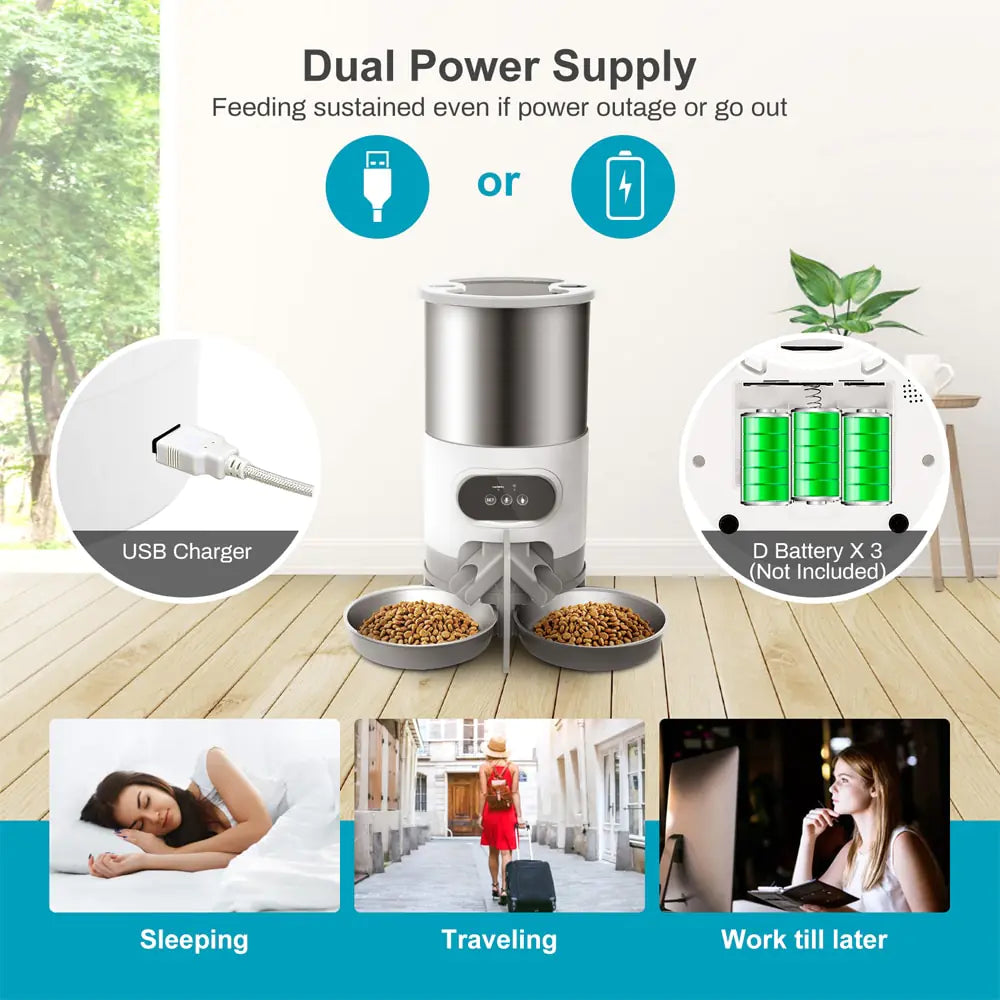 2024 Wi-Fi Smart Pet Feeder
