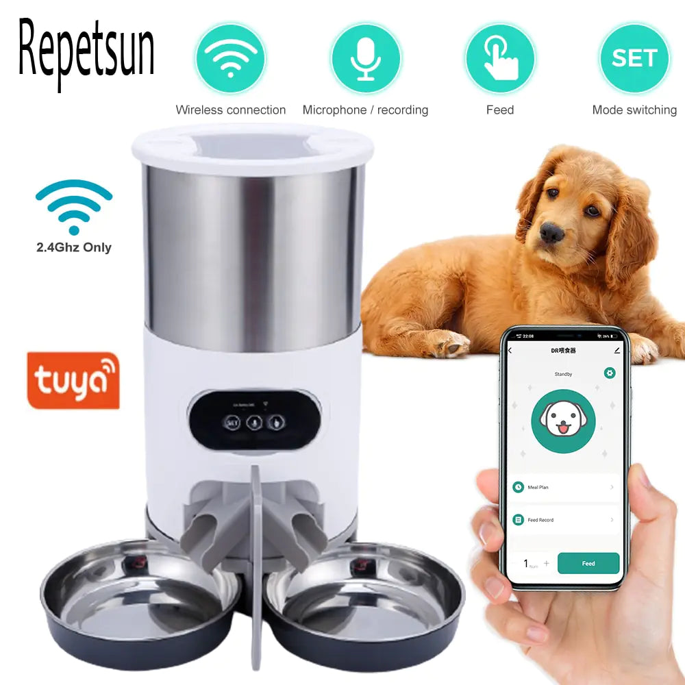 2024 Wi-Fi Smart Pet Feeder